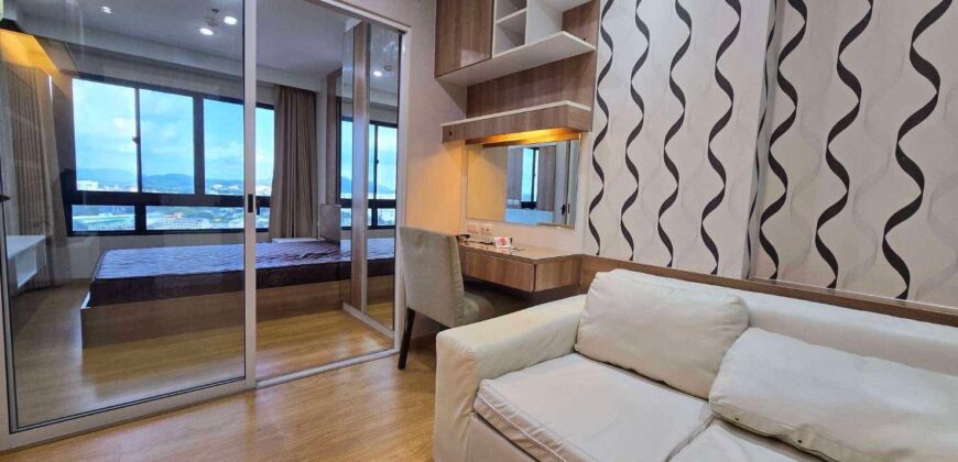 Plus Condo 22 fl. วิวสระ ขนาด 32 ตร.ม