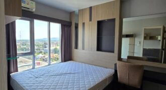 Plus Condo Hatyai สภาพห้องใหม่พร้อมให้เช่าขนาดห้อง 30 ตารางเมตร
