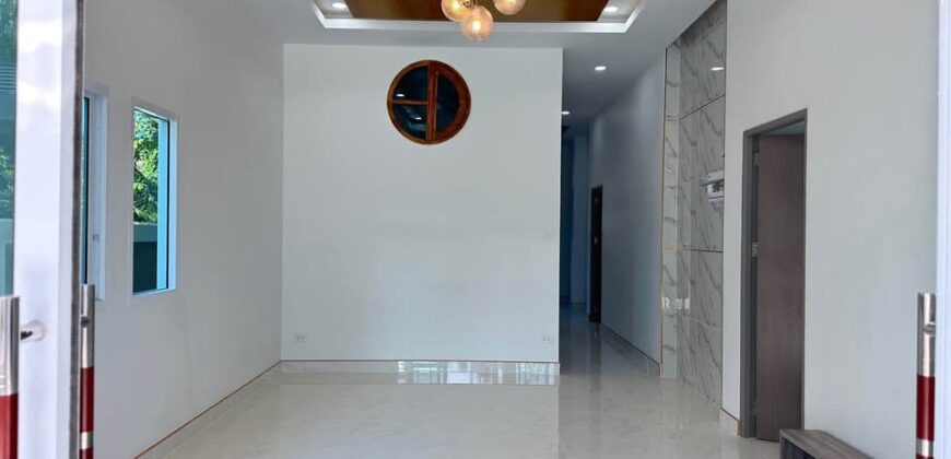 โครงการบ้านสวนสิริกาญจน์ บ้านเดี่ยวทำเลทองติดถนนใหญ่  2.79  ล้านบาท