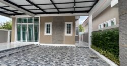 โครงการบ้านสวนสิริกาญจน์ บ้านเดี่ยวทำเลทองติดถนนใหญ่  2.79  ล้านบาท