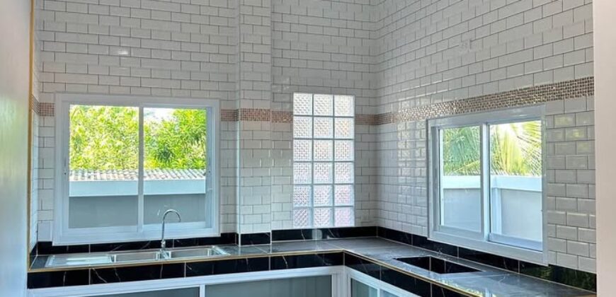 โครงการบ้านสวนสิริกาญจน์ บ้านเดี่ยวทำเลทองติดถนนใหญ่  2.79  ล้านบาท